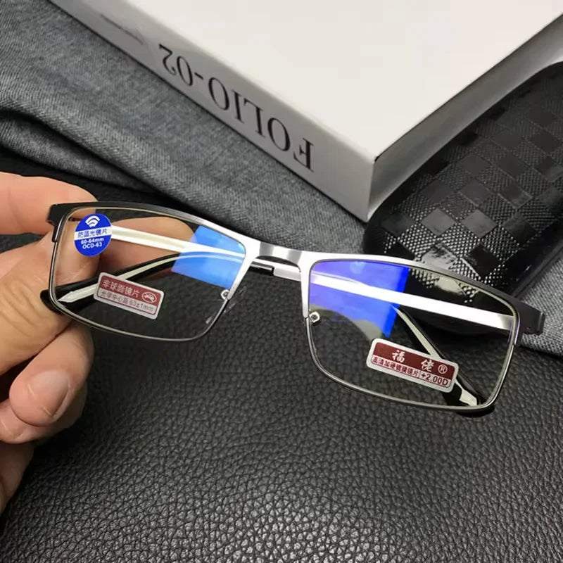 Classic Rectangular Frame Reading Glasses